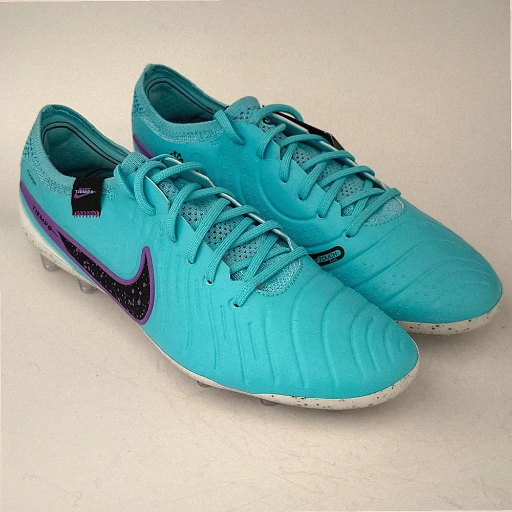 Nike Legend 10 Elite AG Pro Hyper Turq Soccer Cleats DV4330-300 Men
