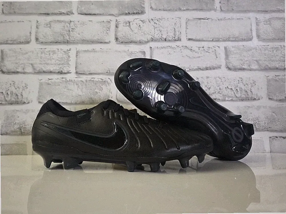 Nike Legend 10 Elite FG Men's Size 7.5 Black Soccer Football Cleats DV4328 002