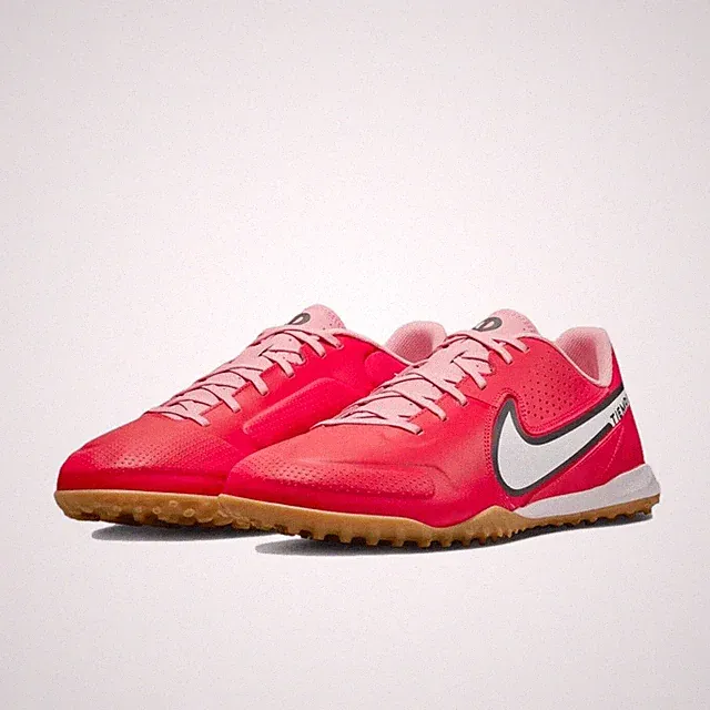 Nike Legend 9 Academy Turf Red Indoor Soccer Shoes DA1190-618 Men's 7 Womens 9.5