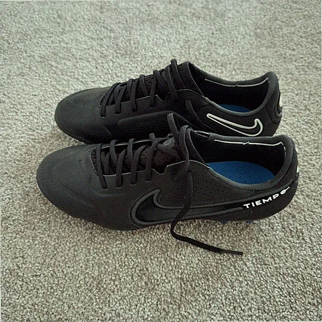 Nike Legend 9 Elite FG Tiempo CZ8482 001 Soccer Cleats Black Mens US 6.5 W 8
