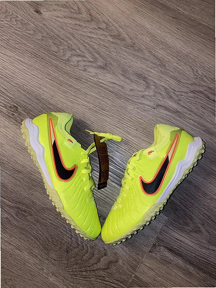 Nike Legend Tiempo 10 Pro TF Soccer Cleats Turf Mad Voltage DV4336-701 Size 6.5