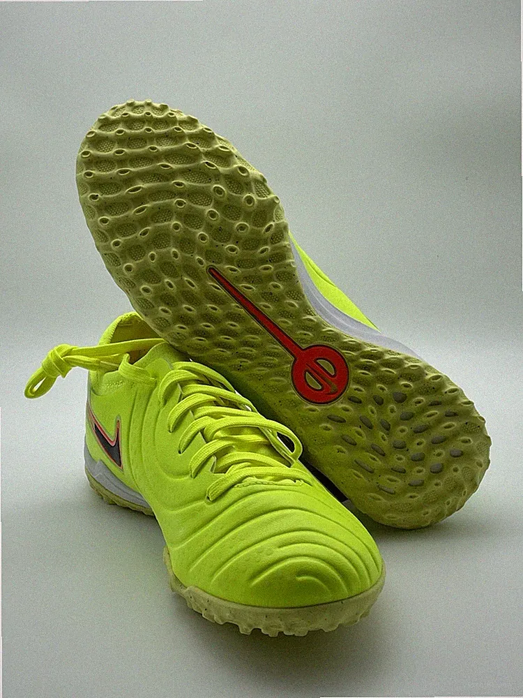 Nike Legend Tiempo 10 Pro TF Soccer Cleats Turf Mad Voltage DV4336-701 Size 6.5