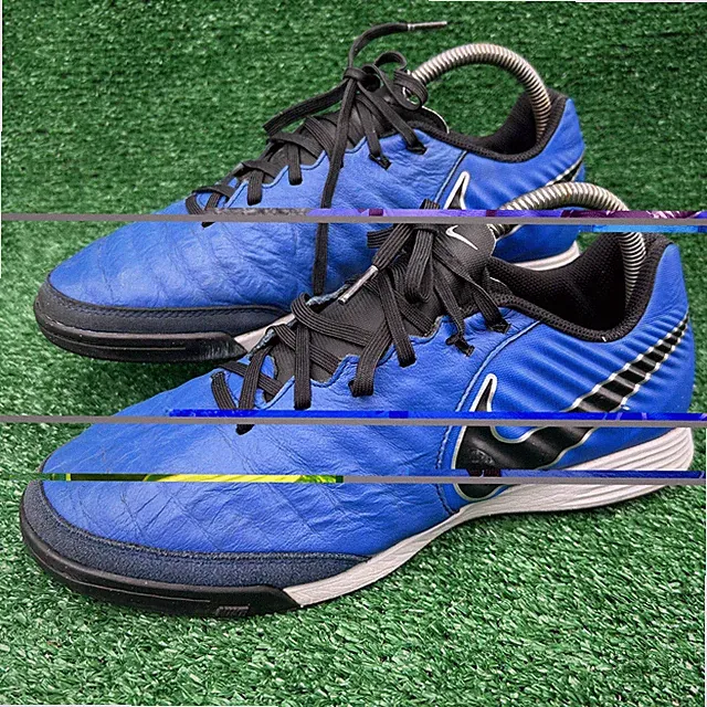 Nike Lunar Legend 7 Pro IC Indoor Football Shoes Cleats AH7246-400 Mens Size 8