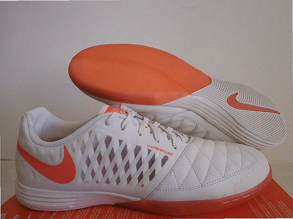 Nike Lunargato II Gato Indoor Soccer Cleats Phantom-Mango Sz 11 [580456-011]