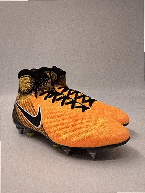 Nike Magista Obra II SG-PRO Laser Orange Cleats 844596-802 Mens Size 7.5