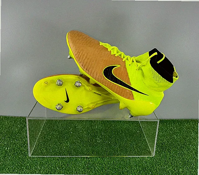 Nike Magista Obra SG Leather 747493-707 Elite US9 UK8 Brown boots Cleats mens