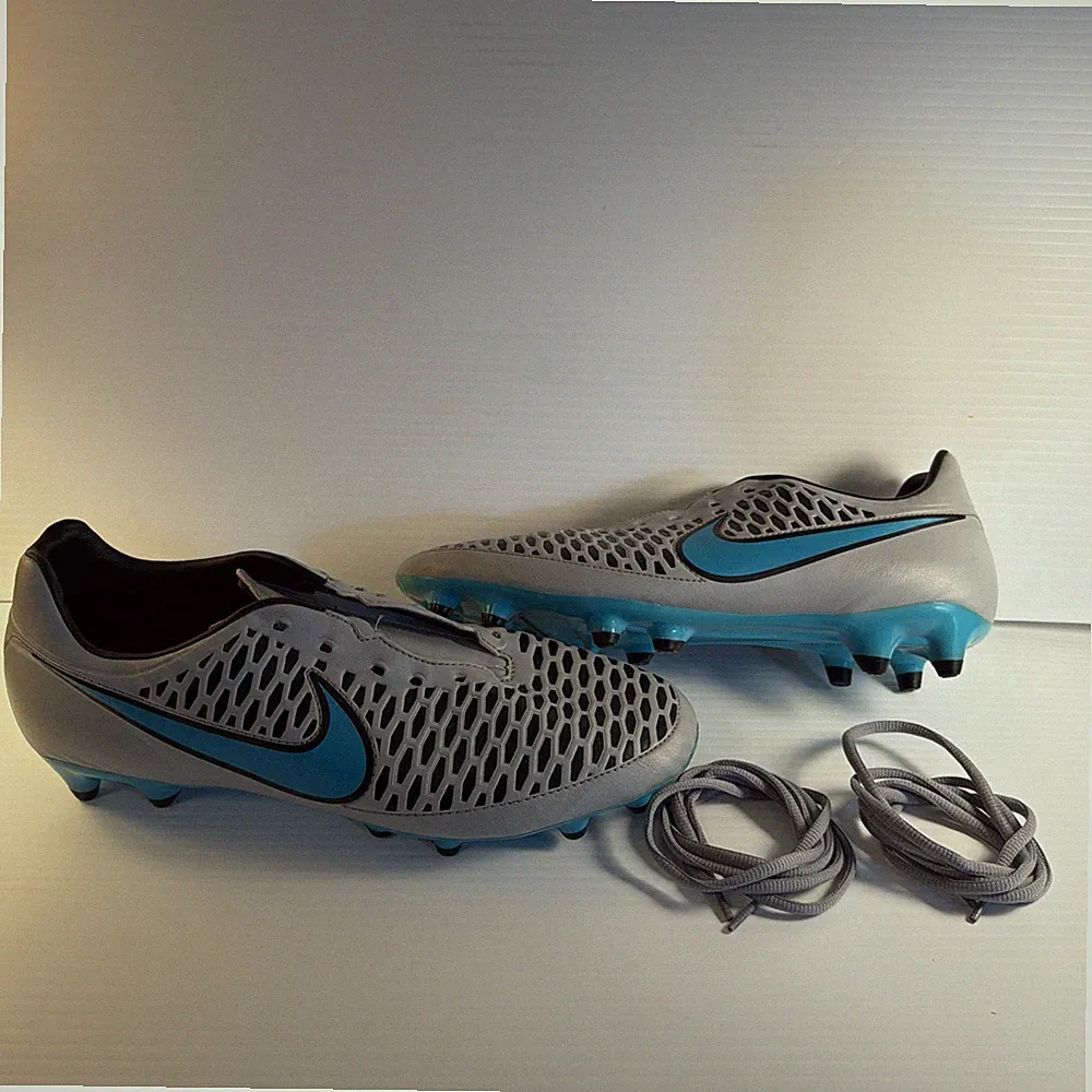 NIKE MAGISTA OPUS SG-PRO Blue ACC FOOTBALL SOCCER CLEATS US 11.5 Kanga Lite