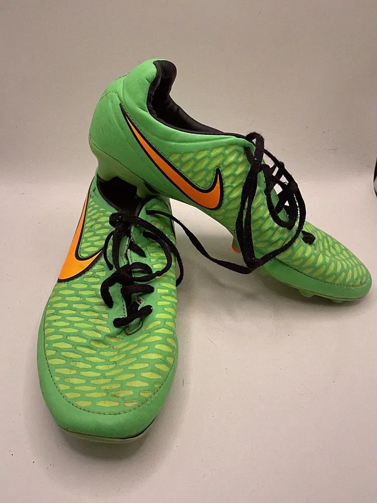 Nike Magista Soccer Cleats Mens 8.5 Bright Green Orange Swoosh 651329-380