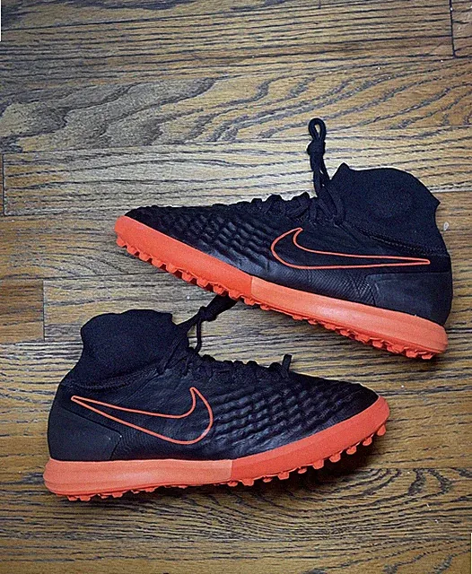 Nike Magista X Proximo II Turf Soccer Cleats Black Football US 7.5 843958-084