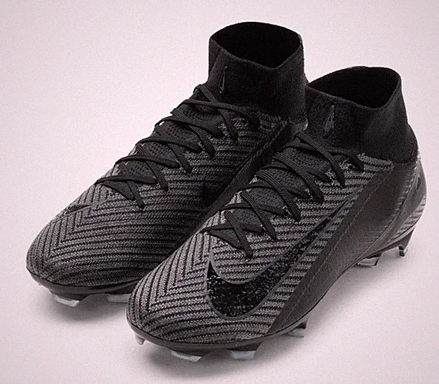 Nike Men Mecurial Super-fly 10 ELITE FG Cleats Soccer Black GYM Spike FQ1454-002