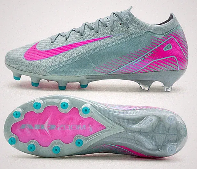 Nike Men Mecurial Vapor 16 ELITE AG Cleats Blue Soccer Boot GYM Spike FQ8693-301