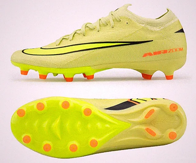 Nike Men Mecurial Vapor 16 Pro AG Cleats Lime Soccer Boot GYM Spike FQ8684-300