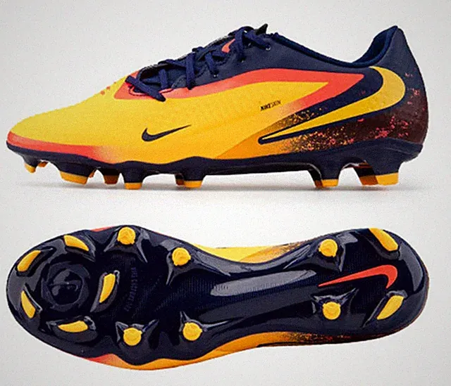 Nike Men Phantom 6 Low EH Academy FG MG Cleat Orange Soccer GYM Spike HQ2314-800