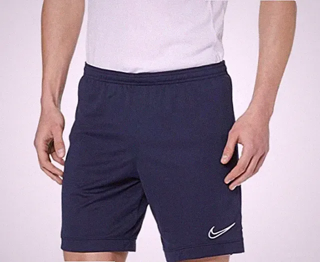 Nike Men's Dri-FIT Academy Soccer Shorts AJ9994-452 Navy Blue SIZE Medium NEW