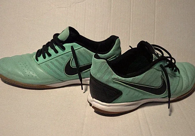 🔥 Nike Men’s Gato Teal Indoor Soccer Sneakers Size 12.5 NO BOX