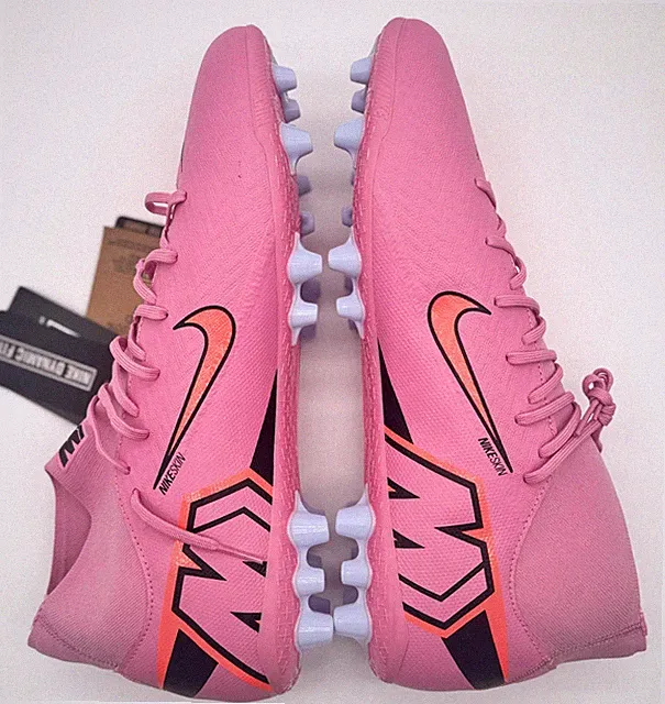 Nike Men's Mercurial Superfly 10 Academy AG Cleats Soccer Pink FQ8329-600