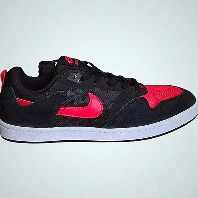 Nike Men's SB Alleyoop Skate Shoes CJ0882 006 Black University Red Black Sz 11.5