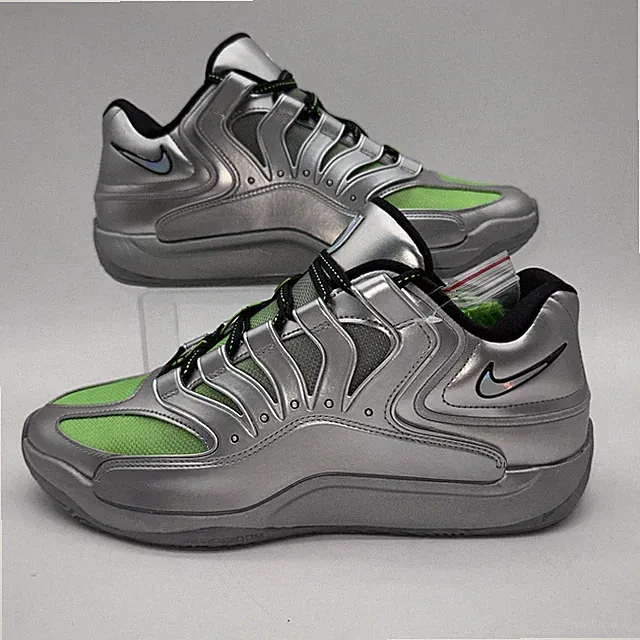 Nike Men's Size 10.5 KD18 EYBL (IF2519 001)Silver/Gray Basketball Sneaker Sports