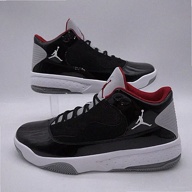 Nike Men's Size 13 Jordan Max Aura 2 (CK6636 006) Black/Red Basketball Sneaker