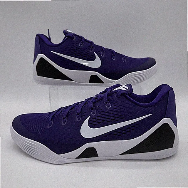 Nike Men's Size 15 Kobe 9 Elite Low Em TB P (IH5095 500) Purple/White Basketball