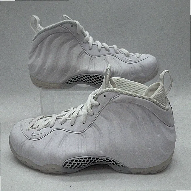 Nike Men's Size 8.5 Air Foamposite One (HJ5195 100) White Basketball Sneaker