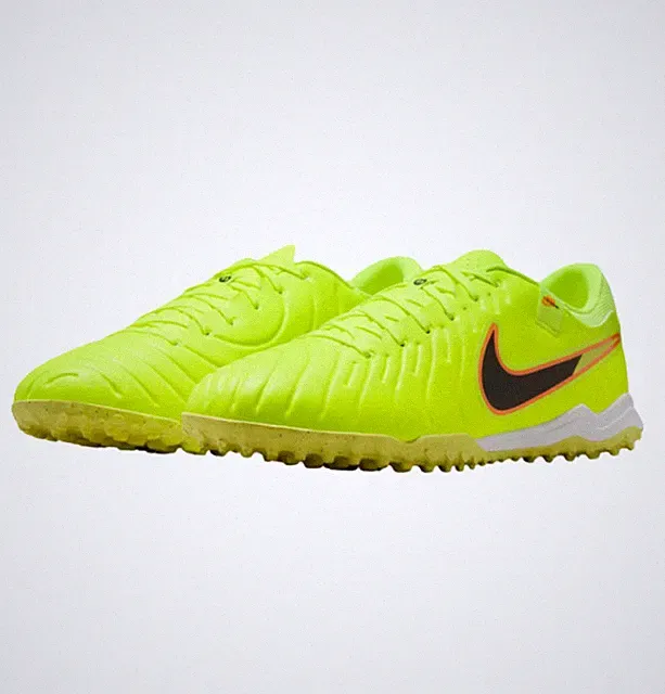 Nike Men's Tiempo Legend 10 Academy Turf Soccer Low-Top Volt/Black DV4342-701 j