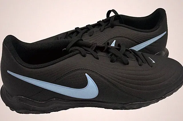 Nike Men's Tiempo Maestro Club Lace Up Soccer Cleats Black/Blue Size:9 201J