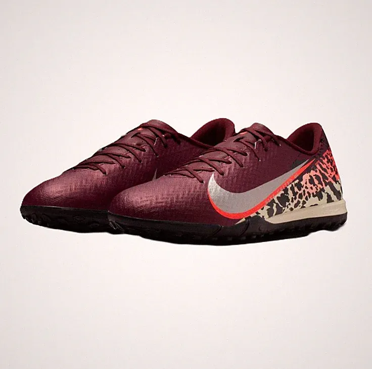 Nike Men's United Mercurial Vapor 16 Academy Turf Low Burgundy/Silver IO9328-661
