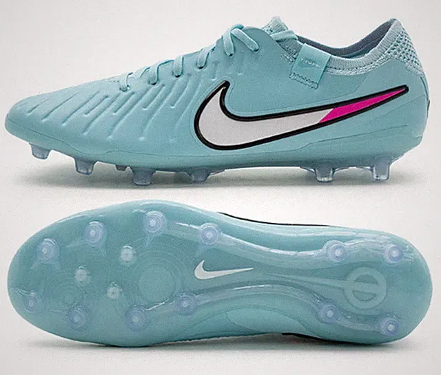 Nike Men TIEMPO Legend 10 ELITE AG Cleats COPA White Soccer GYM Spike IB9520-401