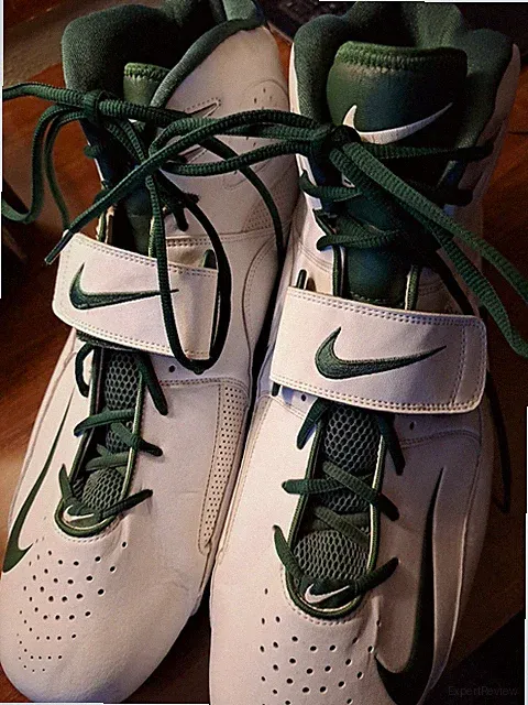 Nike Mens 18 Indoor Football Soccer Cleats Shoes Vtg 2006 White Green