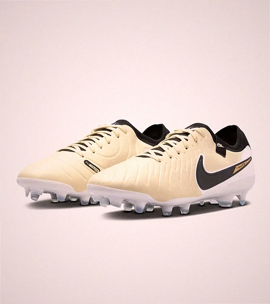 Nike Mens 5.5 Tiempo Legend 10 Pro Firm Ground Soccer Cleats Lemonade