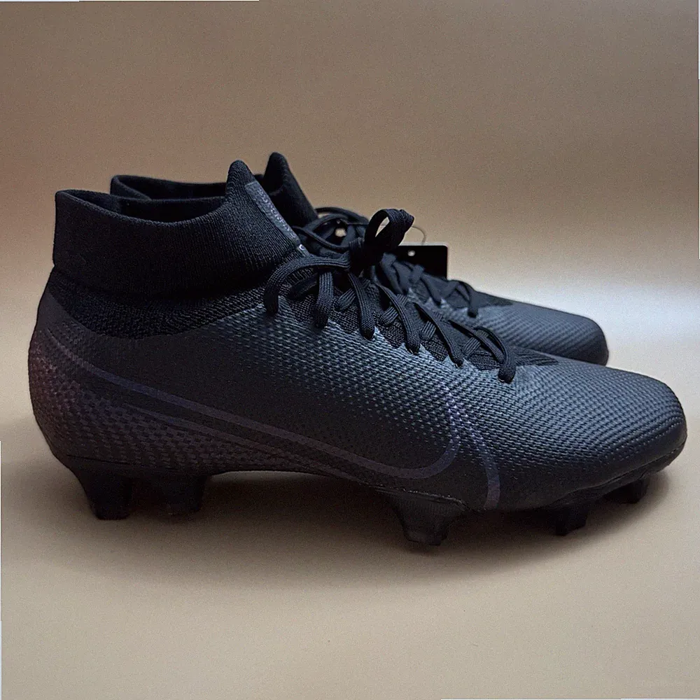 Nike Mens 8 Mercurial Superfly 7 Pro Firm Ground Soccer Cleats Black AT5382-010