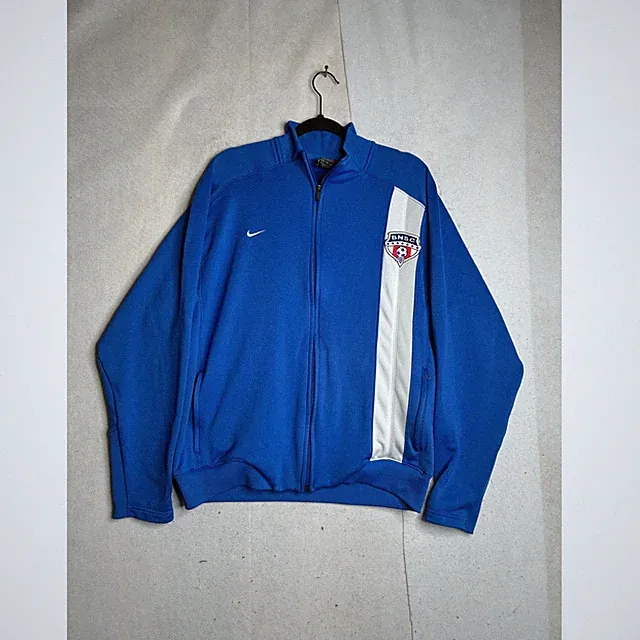 Nike Mens BNSC Soccer Track Jacket Royal Blue Full Zip Warmup F6BID 107545 L