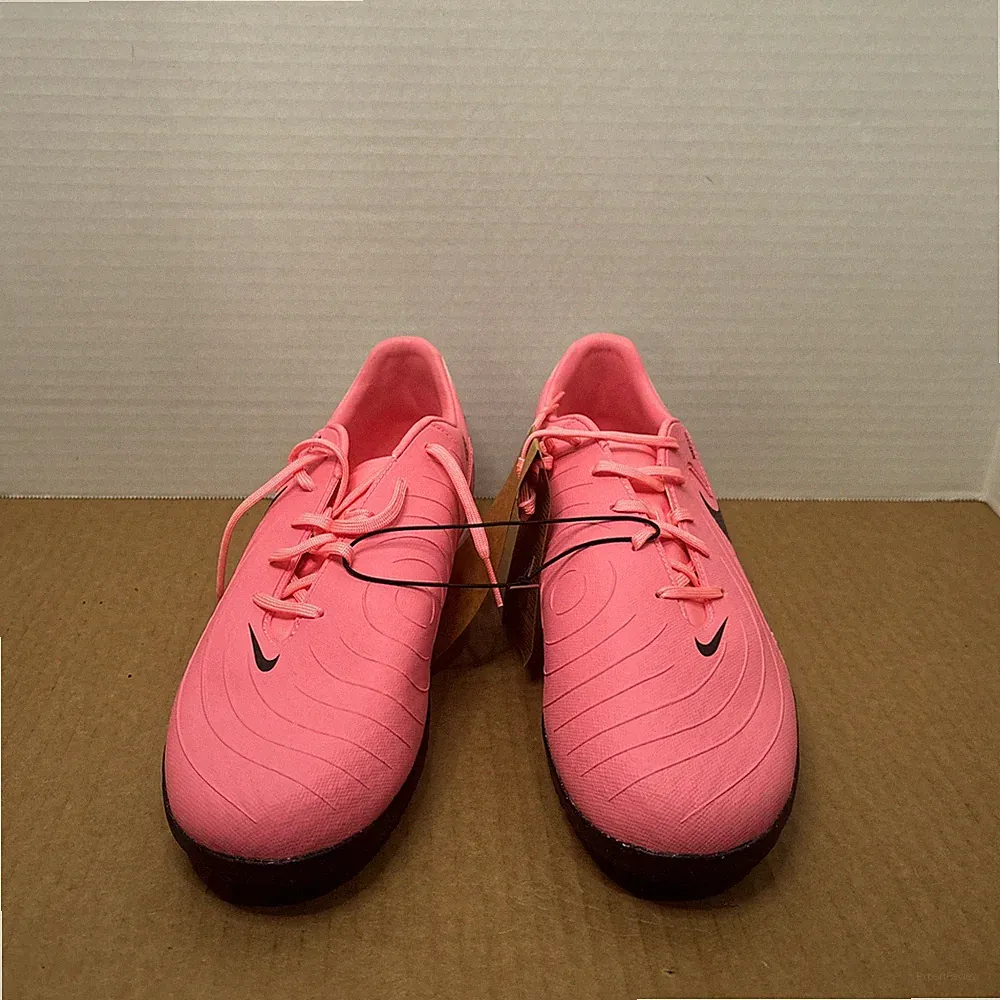 Nike Mens Phantom GX II Academy IC Soccer Cleats Size 10 Pink Turf Shoes NWOB