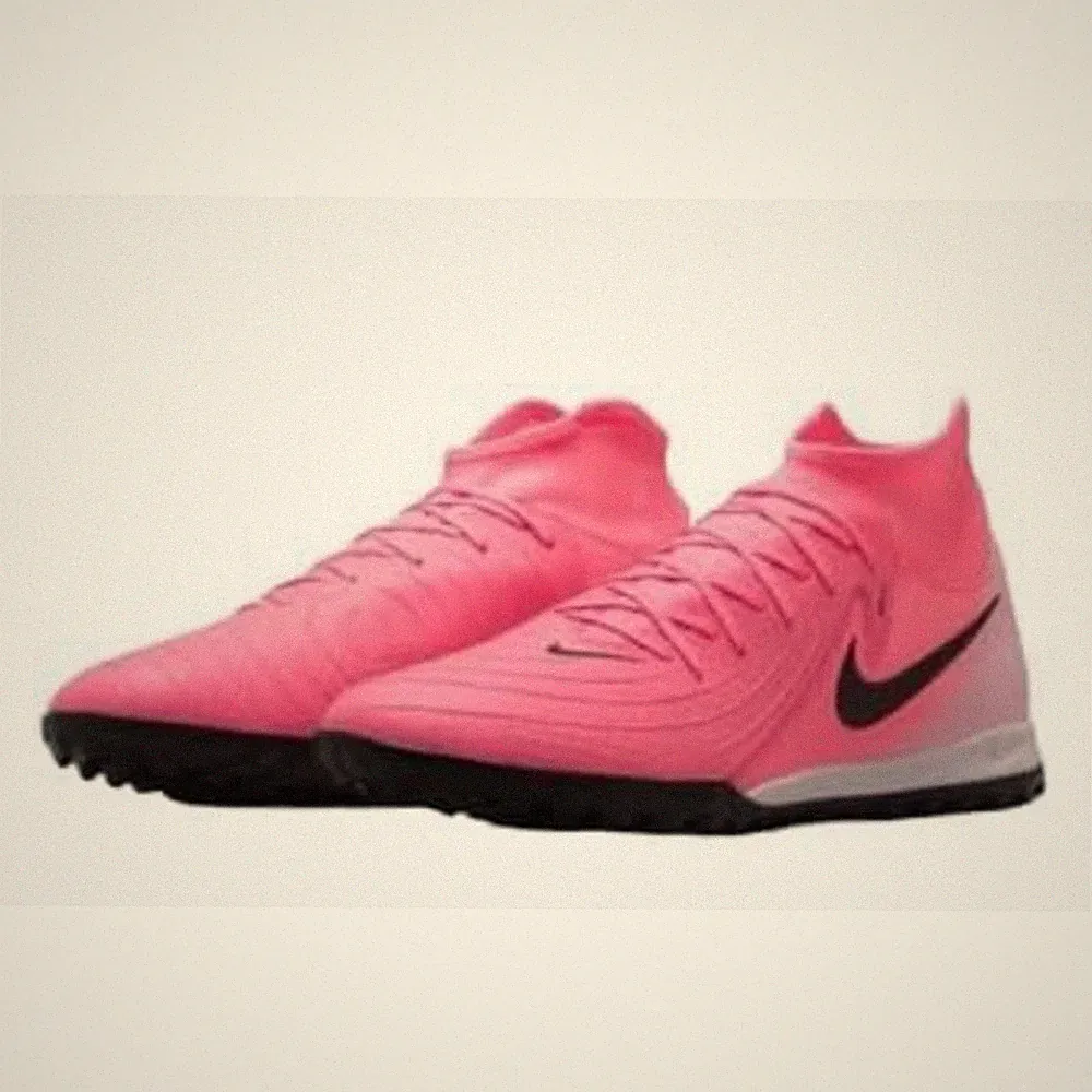 Nike Mens Phantom Luna 2 Academy TF Soccer Cleats Size 9 EU 42.5 Pink Turf NWOB