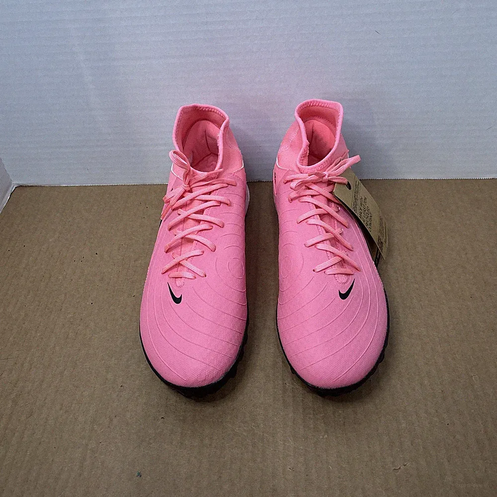 Nike Mens Phantom Luna 2 Academy TF Soccer Cleats US 11.5 Pink Turf Shoes