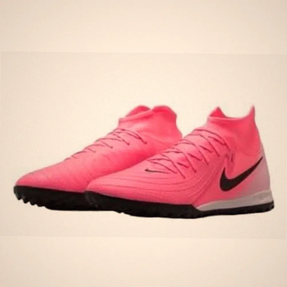 Nike Mens Phantom Luna 2 Academy TF Soccer Shoes Size 10 Pink Turf FJ2566 NWOB