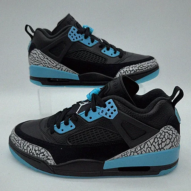 Nike Mens Size 11.5 Jordan Spizike Low (FQ1759 005)Black/Blue Basketball Sneaker
