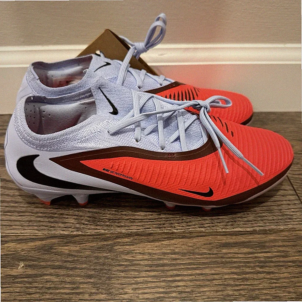 Nike Mens Size 6 Phantom 6 Low Pro FG Soccer Cleats Royal Tint HJ4122-400