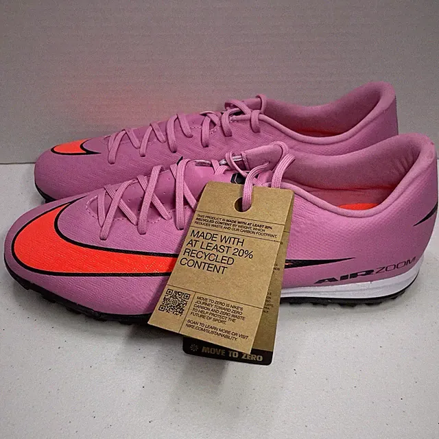 Nike Mens Sz 9.5 Cleats Mercurial Vapor 16 Academy TF Turf Soccer FQ8449-600