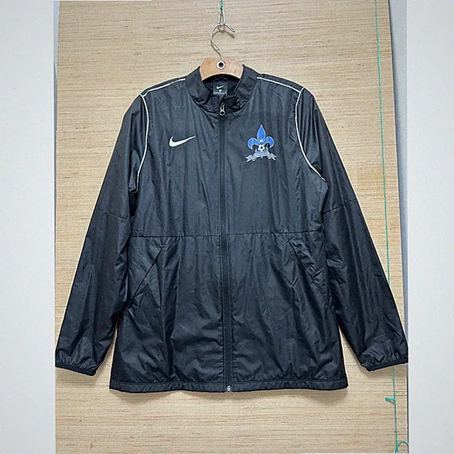 Nike Mens West Feliciana Soccer Windbreaker Jacket Black Full Zip Size M