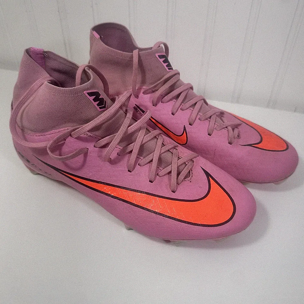 Nike Mercurial 01456-600 Pink Men's soccer Cleats US Size 6.5 uk 6