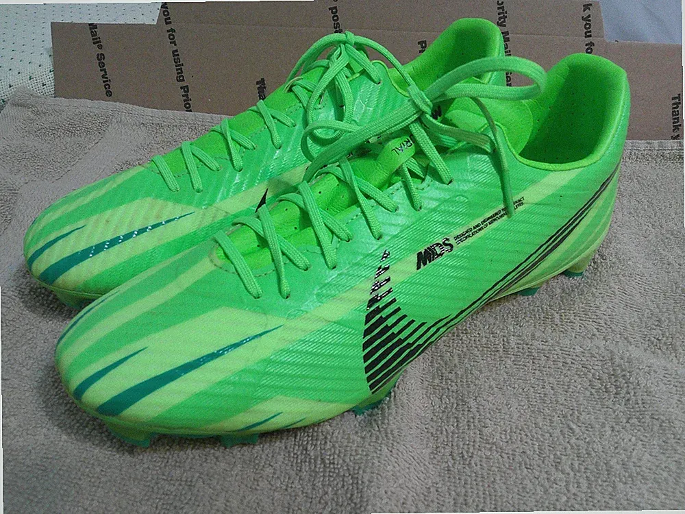 Nike Mercurial Air Zoom MDS FJ7200-300 Soccer Cleats size 11.5 - Green Strike VG