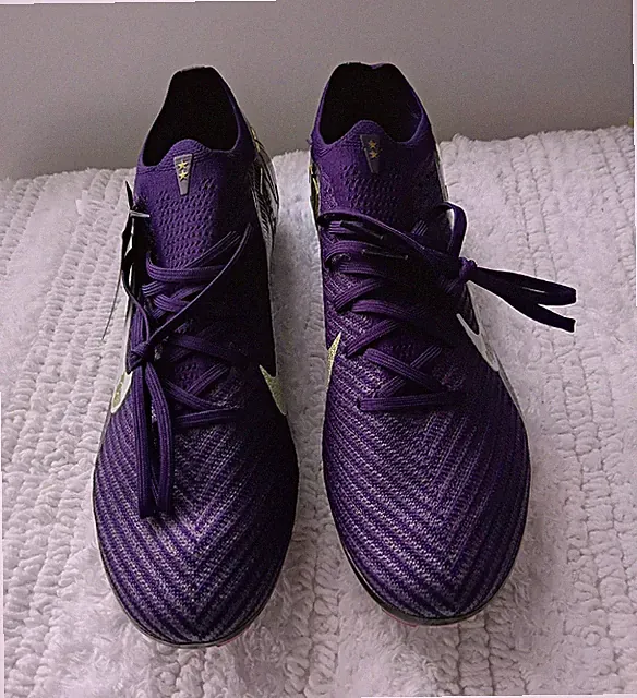 Nike Mercurial Air Zoom Purple Soccer Cleats US 12 Medium (B/M)