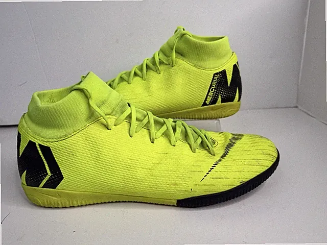Nike Mercurial Indoor Soccer Shoes Mens 10.5 Volt Yellow IC Futsal No Box