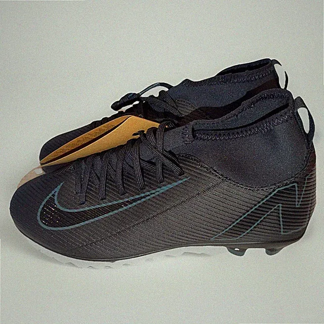 Nike Mercurial Soccer Cleats Shoes Youth Size 5Y Black Superfly Kids FQ8318-002
