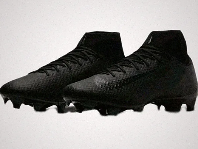 Nike Mercurial Superfly 10 Club Fg/Mg Soccer Cleats Shoes Mens Size-9.5 Black