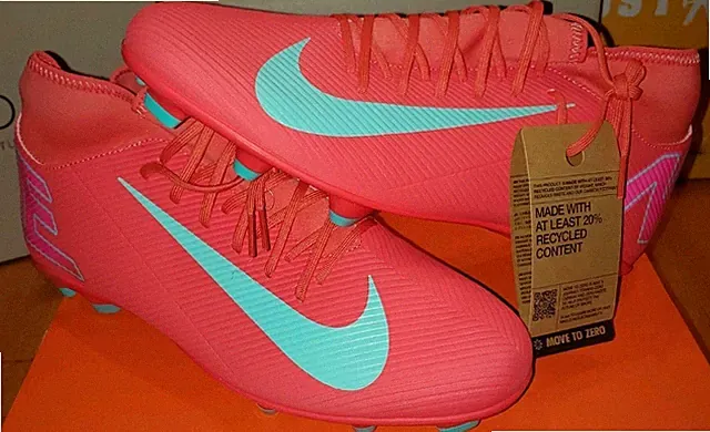 Nike Mercurial Superfly 10 Club Soccer Cleats Mens 12 FG Mad Energy FQ8314-800