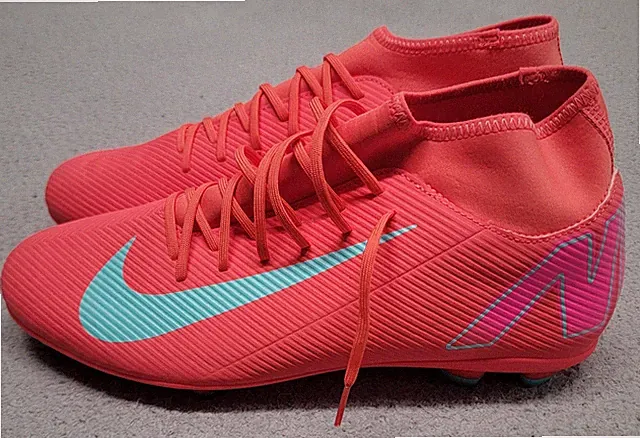 Nike Mercurial Superfly 10 Club Soccer Cleats Mens 13 FG Mad Energy FQ8314-800