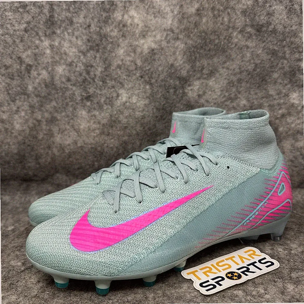 Nike Mercurial Superfly 10 Elite AG Soccer Cleats Mens Size 9 Prism Pack Bosnia